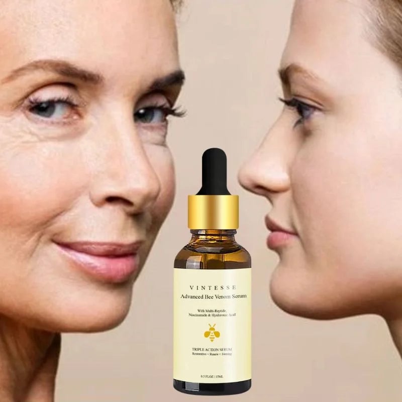 (🔥Last Day Promotion 50% OFF) Advanced Bee Venom Serum | 10 years younger in 7 days!