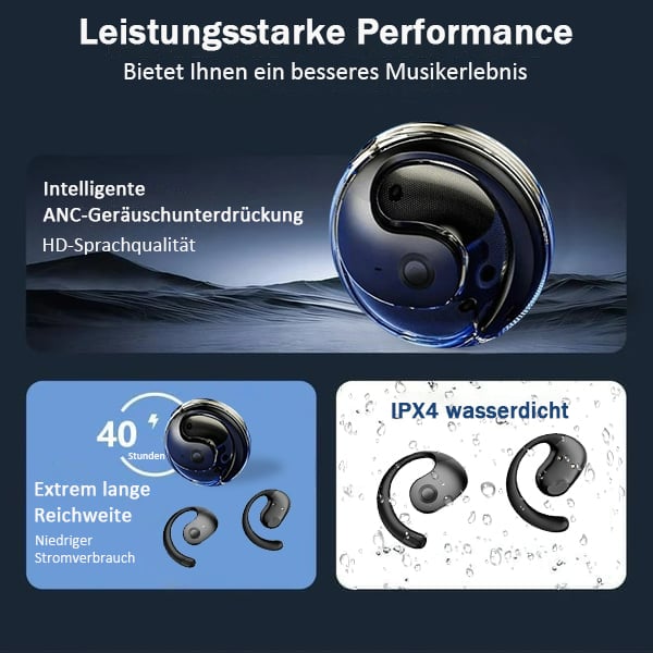 🔥Letzter Tag 50% RABATT-Übersetzungs-Wireless OWS Bluetooth 5,4 Kopfhörer (Kompatibel mit iOS & Android)