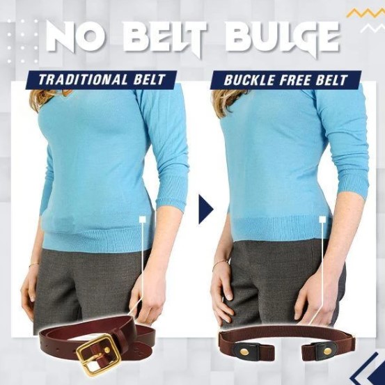 🔥Christmas Sale - 49% OFF🎁)Buckle-Free Elastic Belt