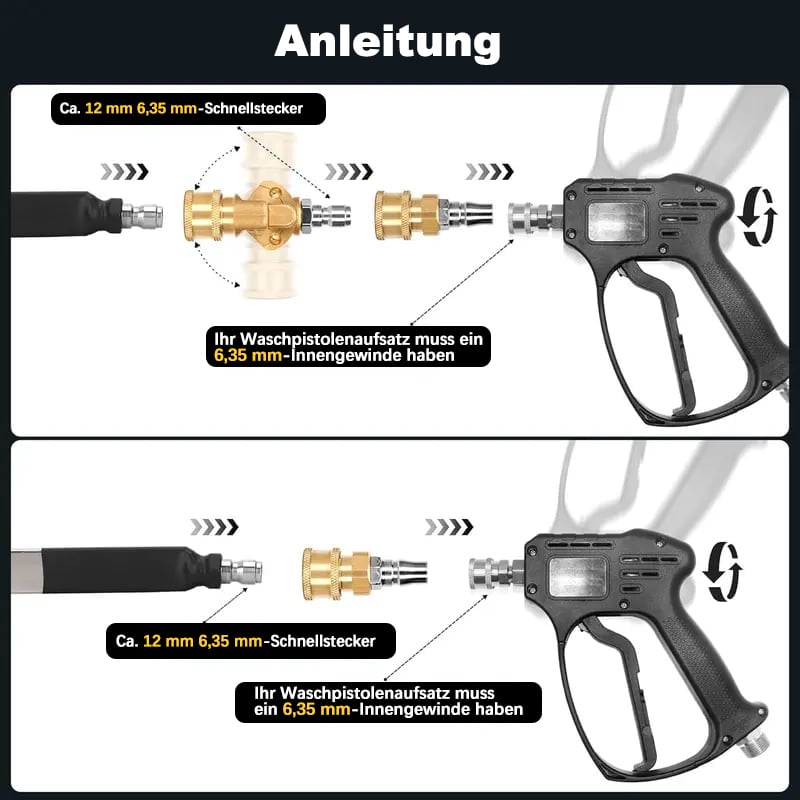 🔥Letzter Tag 50% RABATT -60 cm (23,6 Zoll) verdickter Heizkörper-Reinigungsstab mit Wasser- und Luft-Mehrzweckanschluss