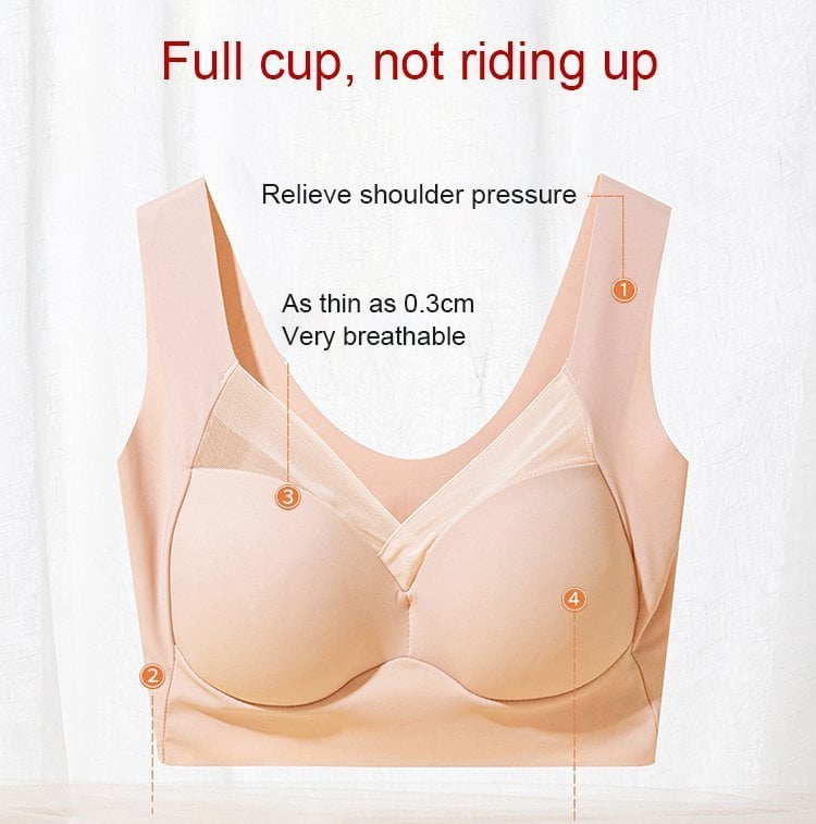 🥰Last Day Buy 1 Get 3 Packs🔥Sexy Push Up Wireless Bras