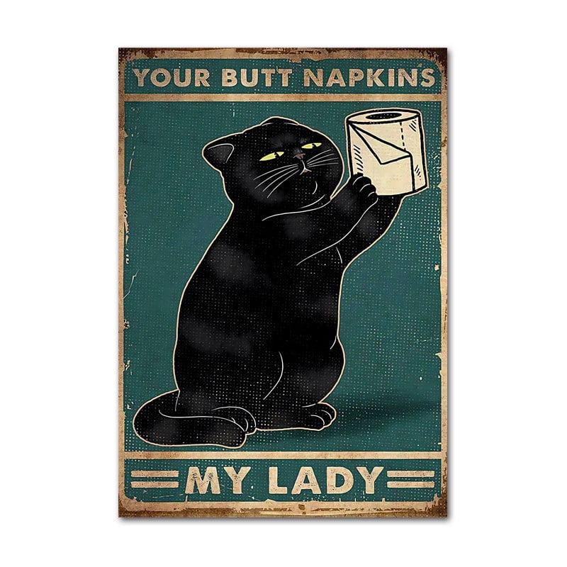 Funny 'Are You Pooping?' Bathroom Wall Decor