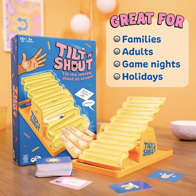 Tilt 'n' Shout - Best New Board Games 2024