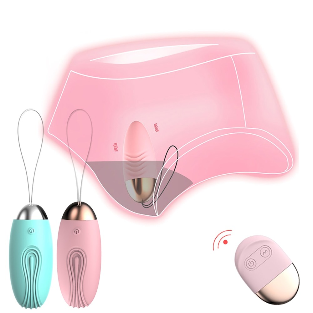 SHEMESIX Pearl Egg Toy Wireless Massager Remote Control Vibrator Female Masturbation