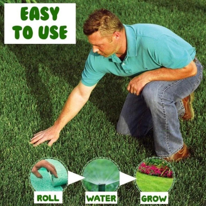 (🔥ONLY $9.99 THE LAST DAY🔥)Grass Seed Mat: The Perfect Solution For Your Lawn Problems -Without Seed