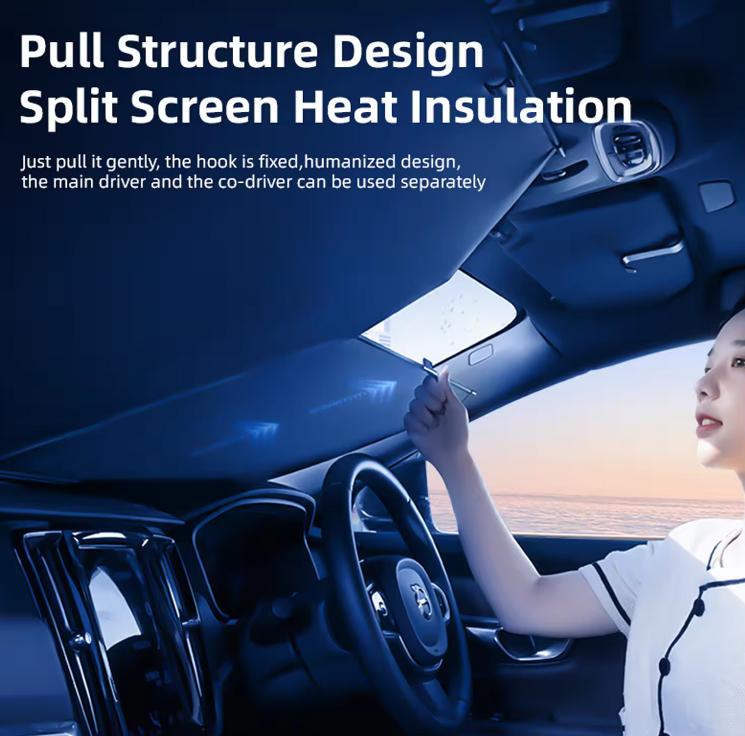 ⏰LAST DAY SALE 50% OFF - 2025 New Automatic Retractable Car Sunshade