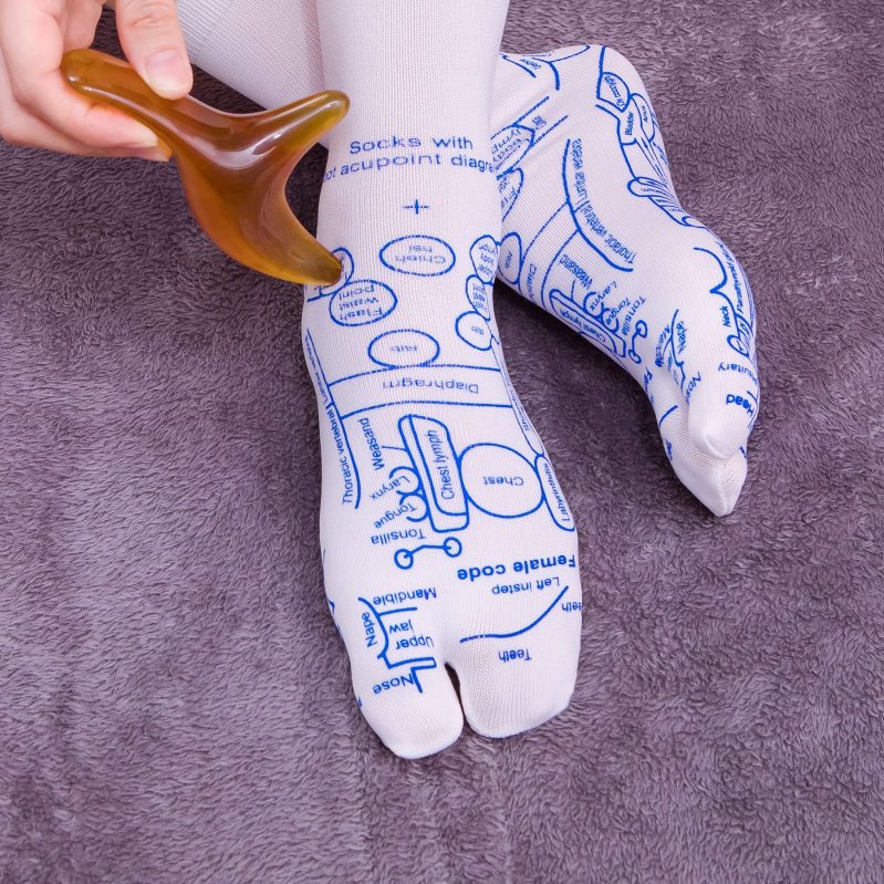 🔥Last Day Sale - 50% OFF🎁Reflexology Socks with Trigger Point Massage Tool