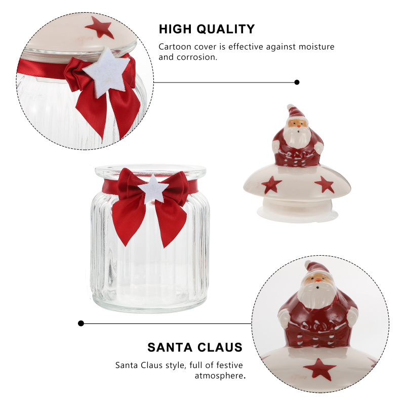 (🎄Early Christma Hot Sale- 48% OFF) Christmas Candy Jar (🔥BUY 2 GET FREE SHIPPING)