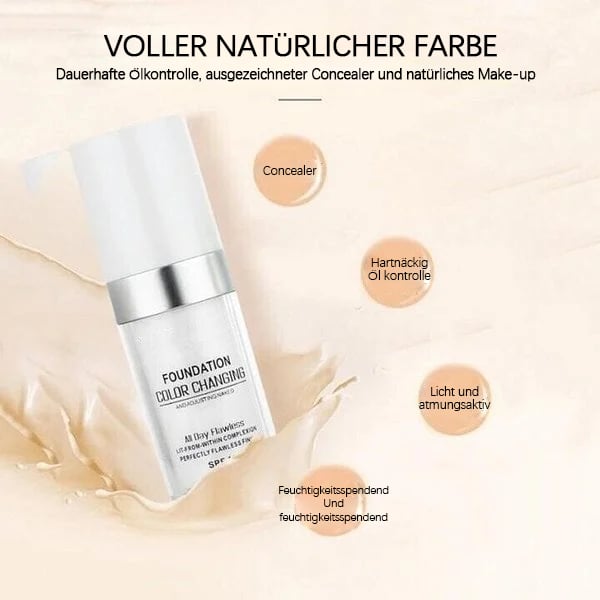 🎉Farbwechselnde Foundation für reife Haut🎁