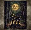 🔥Last Day 50% OFF - Witches Halloween Wall Art DarkGothic Decor for Home Library🔮