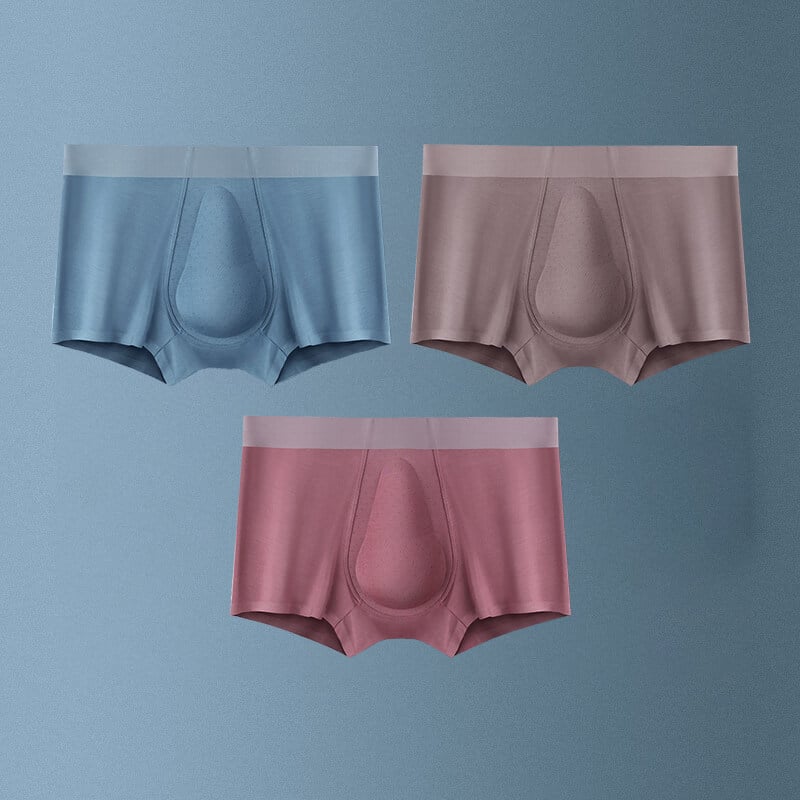 Letzter Tag 50% RABATT-Herren-Unterhosen aus Bio-Latex mit Stützbeutel