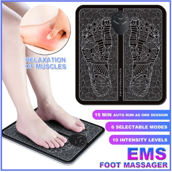 (🔥Last Day Promotion- SAVE 48% OFF)Electric Foot Massager Pad(BUY 2 GET FREE SHIPPING)