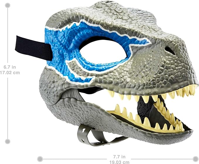🎁TikTok Last Day Sale - 70% OFF🔥Dino Role-Play Mask with Moving Jaw