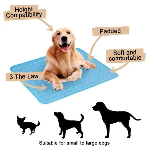 🔥LAST DAY 49% OFF 🧊Dog Cooling Mat (4x more effective)