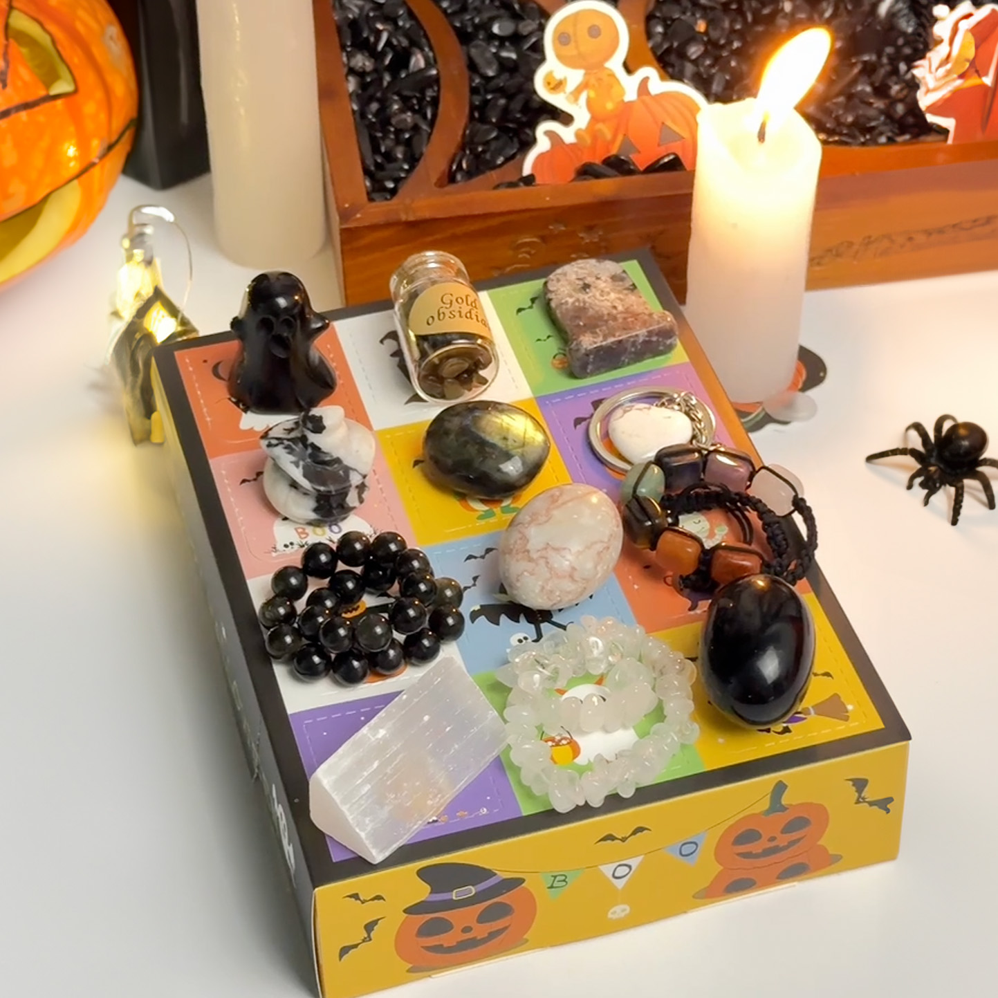 🔥2024 HOT SALE 49 OFF - Special Halloween Crystal Gift Box