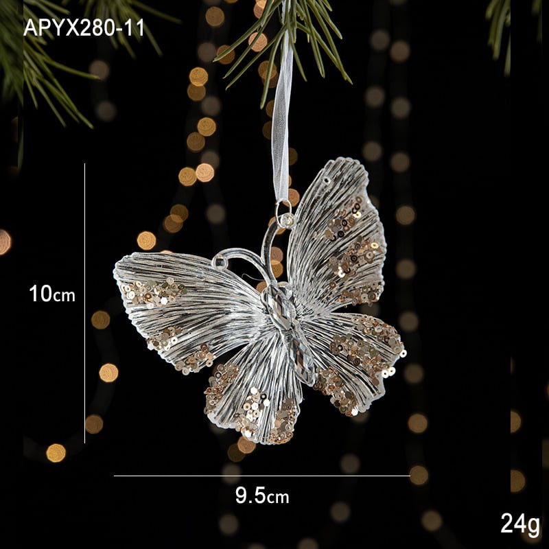 🔥Last Day Promotion - 70% OFF🎁New Year Home Window Decor Christmas Tree Ice Crystal Pendant