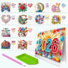 🔥Last Day Promotion 50% OFF🔥2026 DIY Special Shape Desktop Diamond Standing Calendar