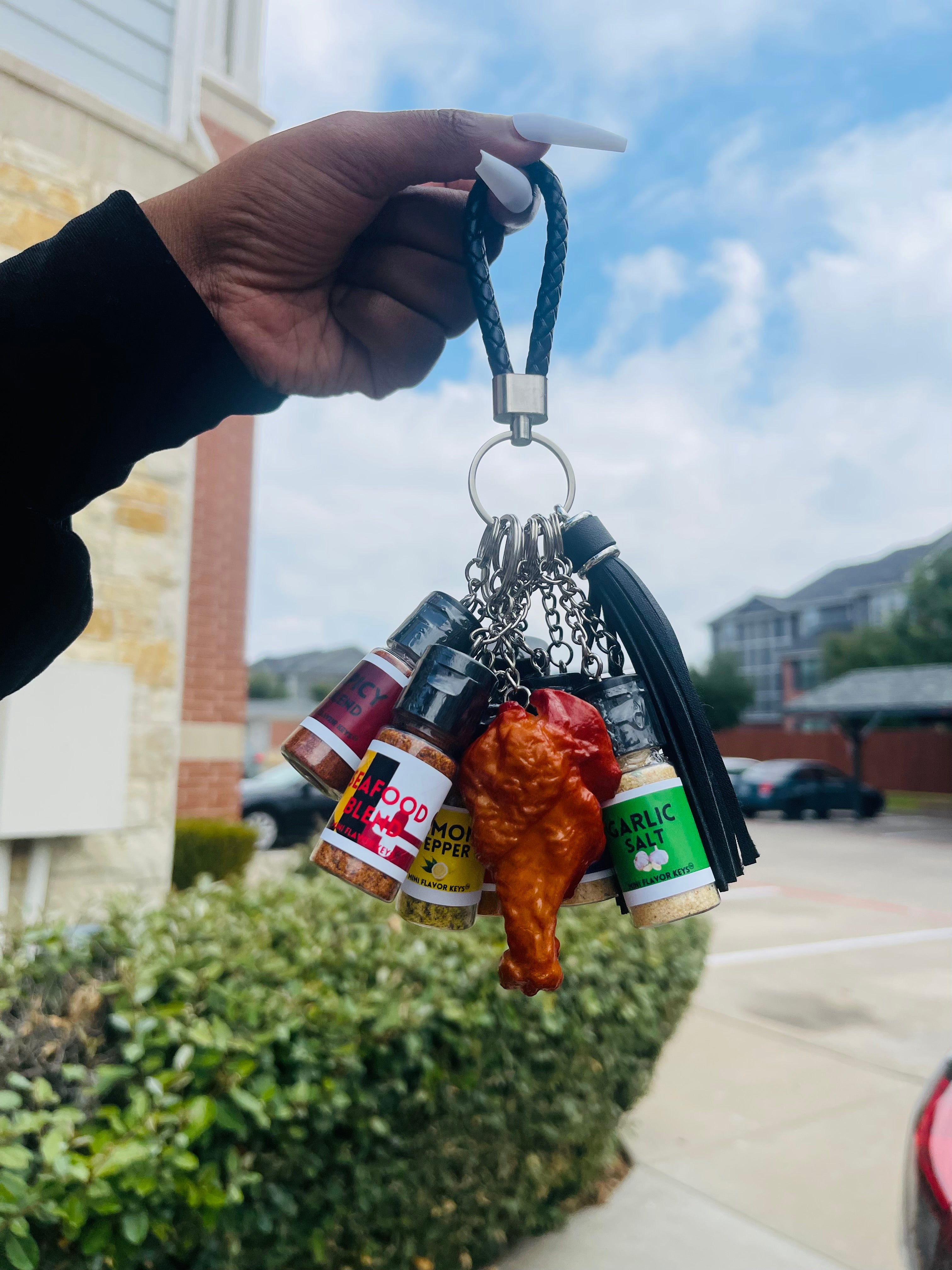 Cross-Border Mini Flavor Key Chain