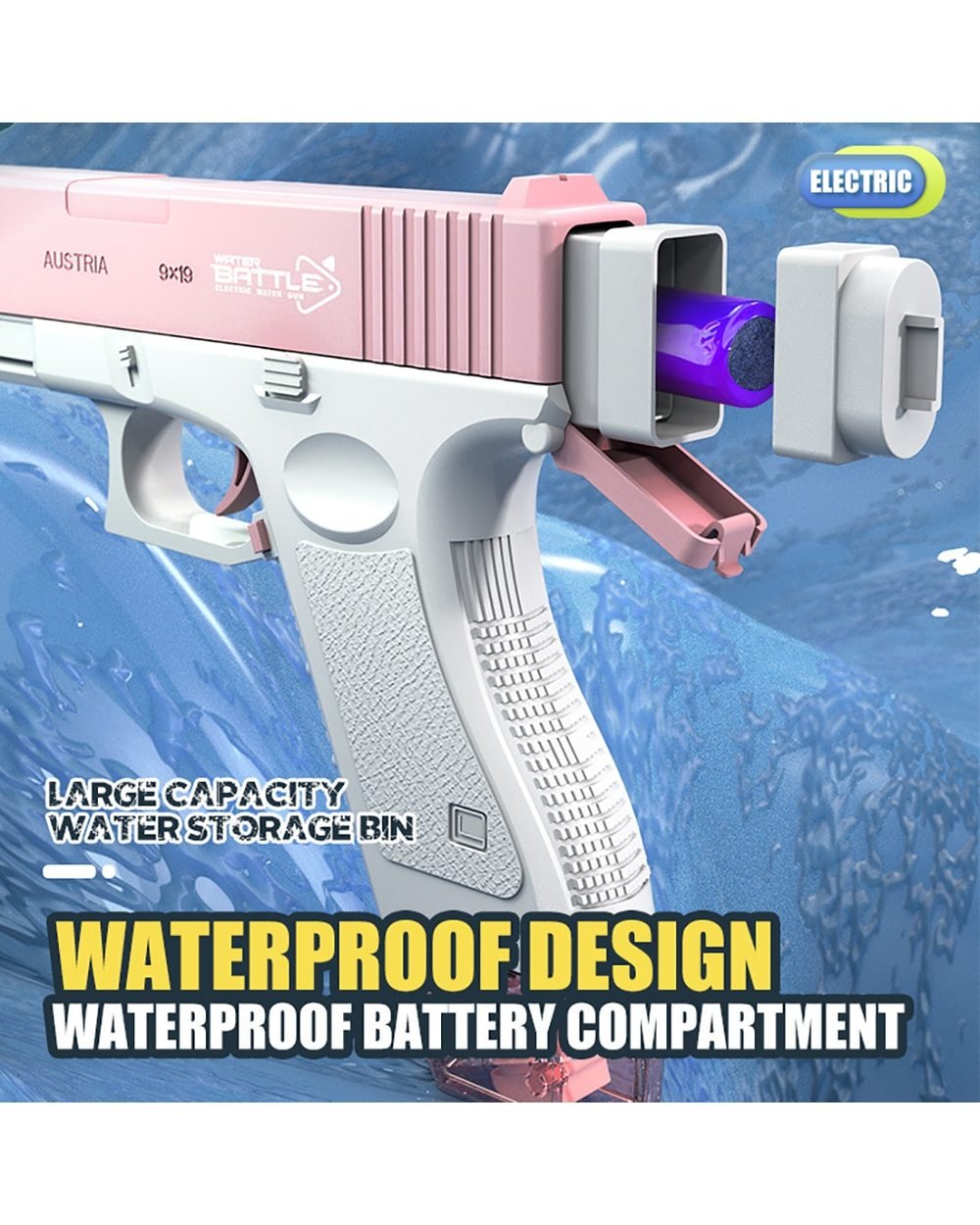 SUMMER DAY PROMOTIONS-SAVE 50% OFF - 2023 New Fast Shooting Water Gun(BUY2 GET EXTRA  FREE SHIPPING)