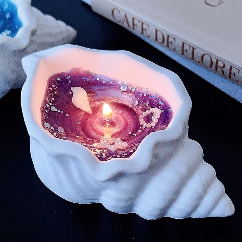 Handmade Star Conch Scented Candle