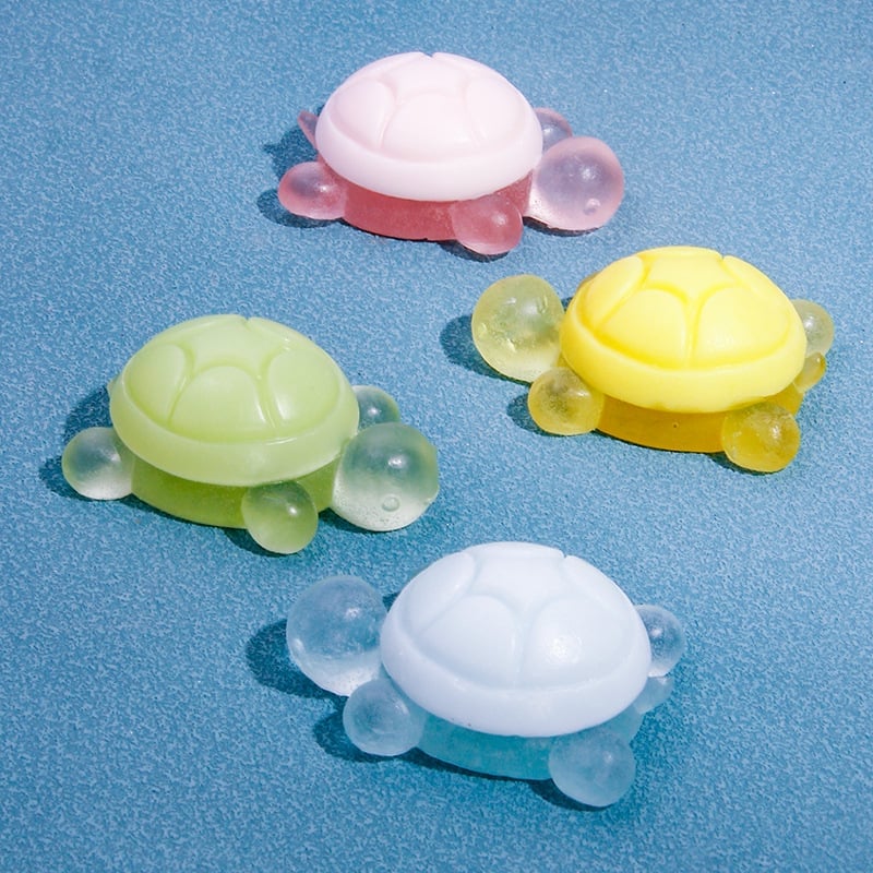 🐢Kleine Schildkröte handgemachte Seife mit ätherischem Öl (Zufällige Farbe)