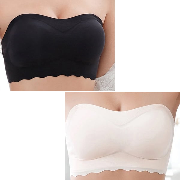 🔥Last Day Buy 2 Get 1 Free(Add 3 To The Cart)😍-Women Sexy Strapless Bra Invisible Push Up Bras