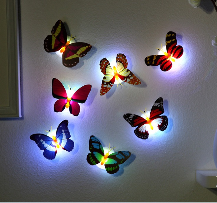 (🎄Early Christmas Sale - 49% OFF) LED Butterfly Decoration Night Light - Buy 5 Get 5 Free Now!