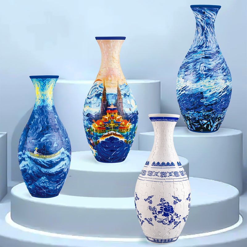 🎄Christmas Hot Sale - 49% OFF🎄3D Art Puzzle Vase