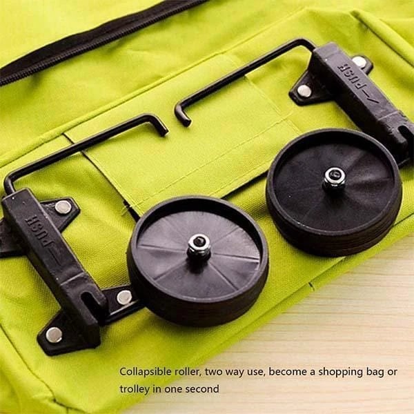 🎁TikTok Last Day Sale - 70% OFF🎉Foldable Shopping Trolley Tote Bag