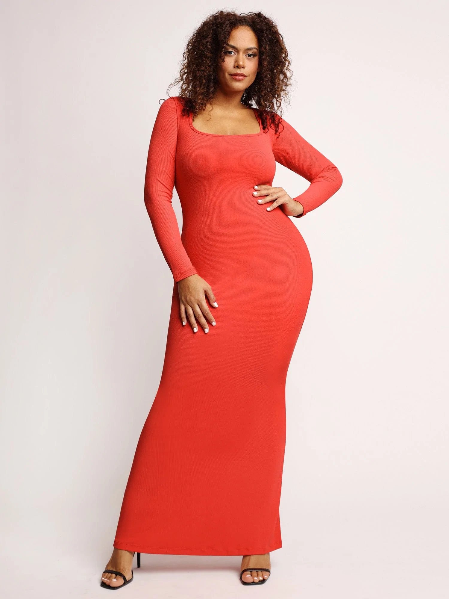 Built-in Shapewear Modal Soft Lounge Dresses