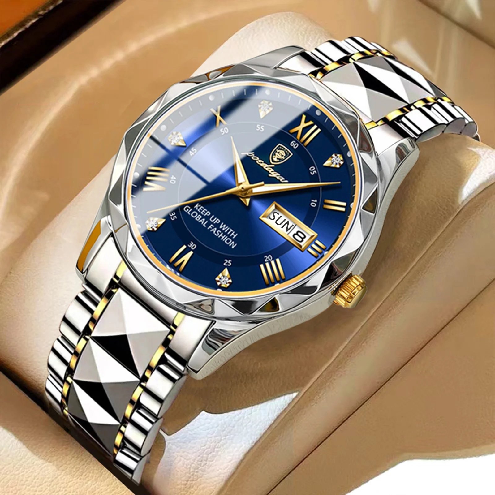 Waterproof Top Brand Luxury Man Wristwatch With Luminous