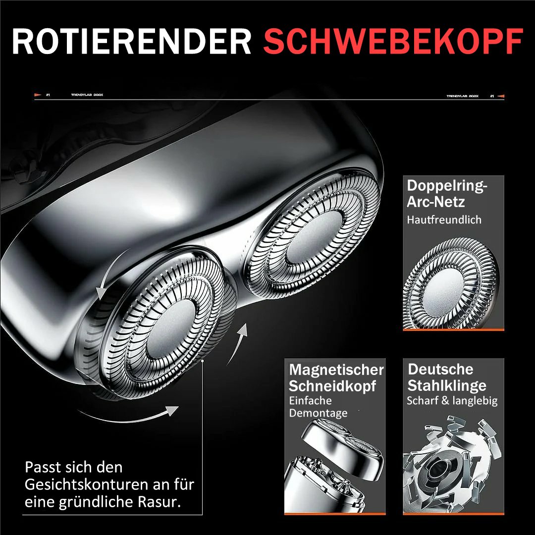 🔥Kaufen Sie 2 und erhalten Sie 1 grati – Neuer Upgrade-Taschenrasierer mit USB-Mini-Rasierer für Männer