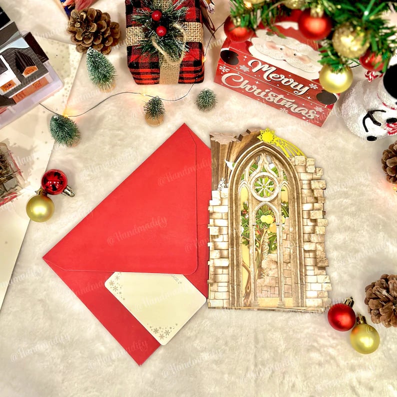 🎅Early Christmas Promotion 50% OFF🎄3D Christmas Scene Greeting Card