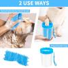 Dog Paw Cleaner, Washer, Buddy Muddy Pet Foot Cleaner for Small Medium Large Breed Dogs/Cats (with 3 absorbent towel)