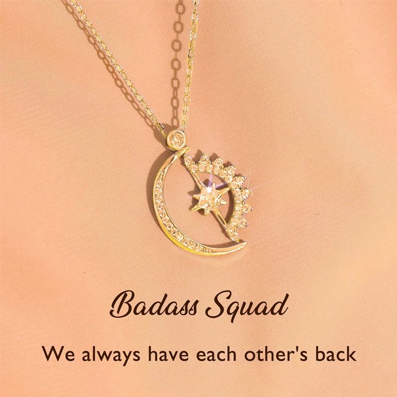 💖2022 Mother's Day Promotion- 48% OFF🌹To My Badass Squad Necklace - ''We always have each other's back''👩‍❤️‍👩