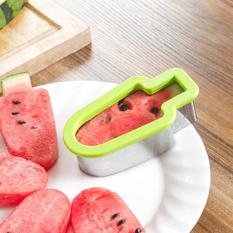 (Last Day Promotion - 50% OFF) Watermelon Popsicle Cutter Mold, Buy 3 Get 2 Free & Free Shipping
