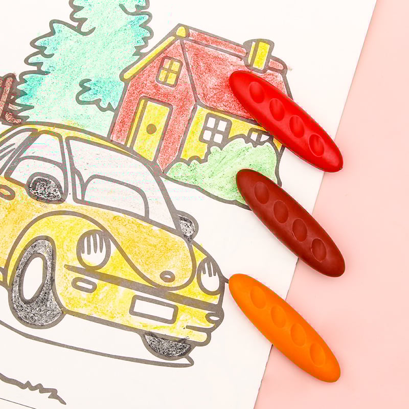 🎁TikTok Last Day Sale - 70% OFF🔥 Washable Jumbo Crayons for Kids - 12/24/36🎨 Colors Non-Toxic, Safe, and Fun Art Supplies