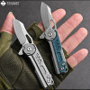 TOSAHWI Handmade M390 EDC Mini Folding Knife-2345