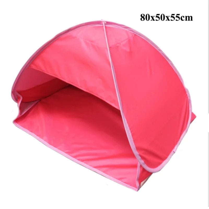 Pop-Up UV Sunshade Tent with Phone Holder