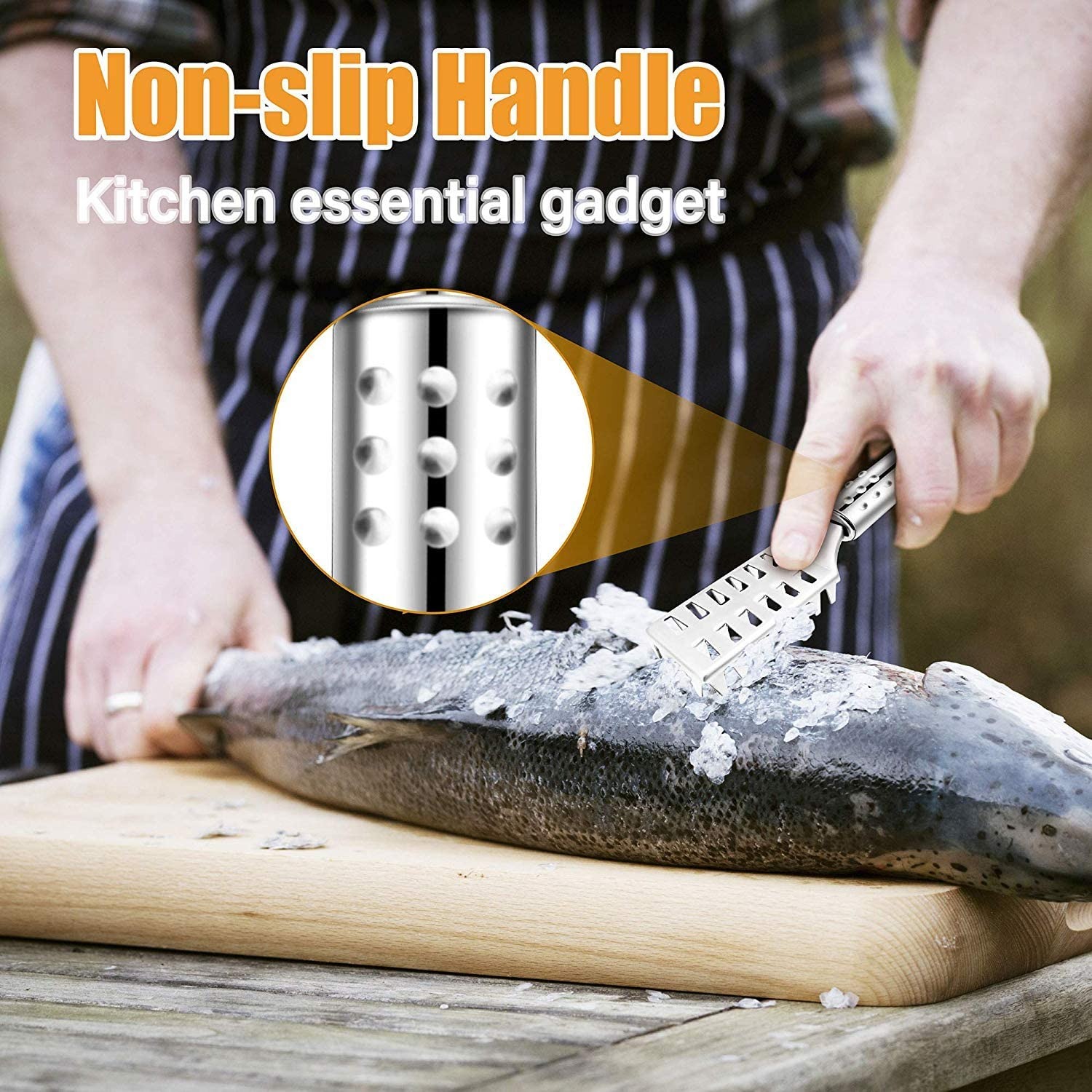 Early Summer Hot Sale 48% OFF -  Stainless Steel Fish Scaler Brush