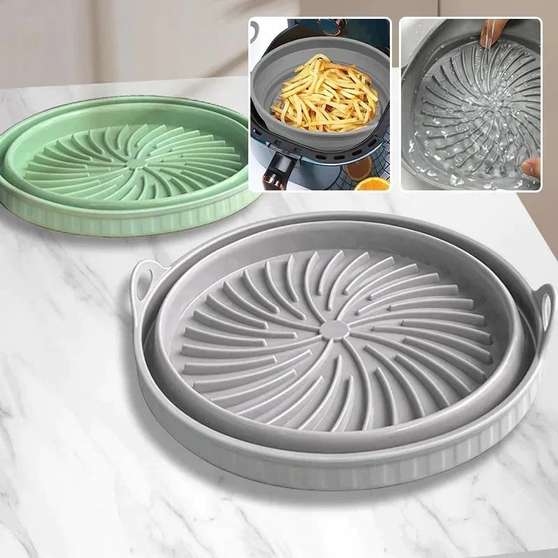 🔥LAST DAY SALE 50% OFF🔥Air Fryer Grill Pan Made Of Silicone