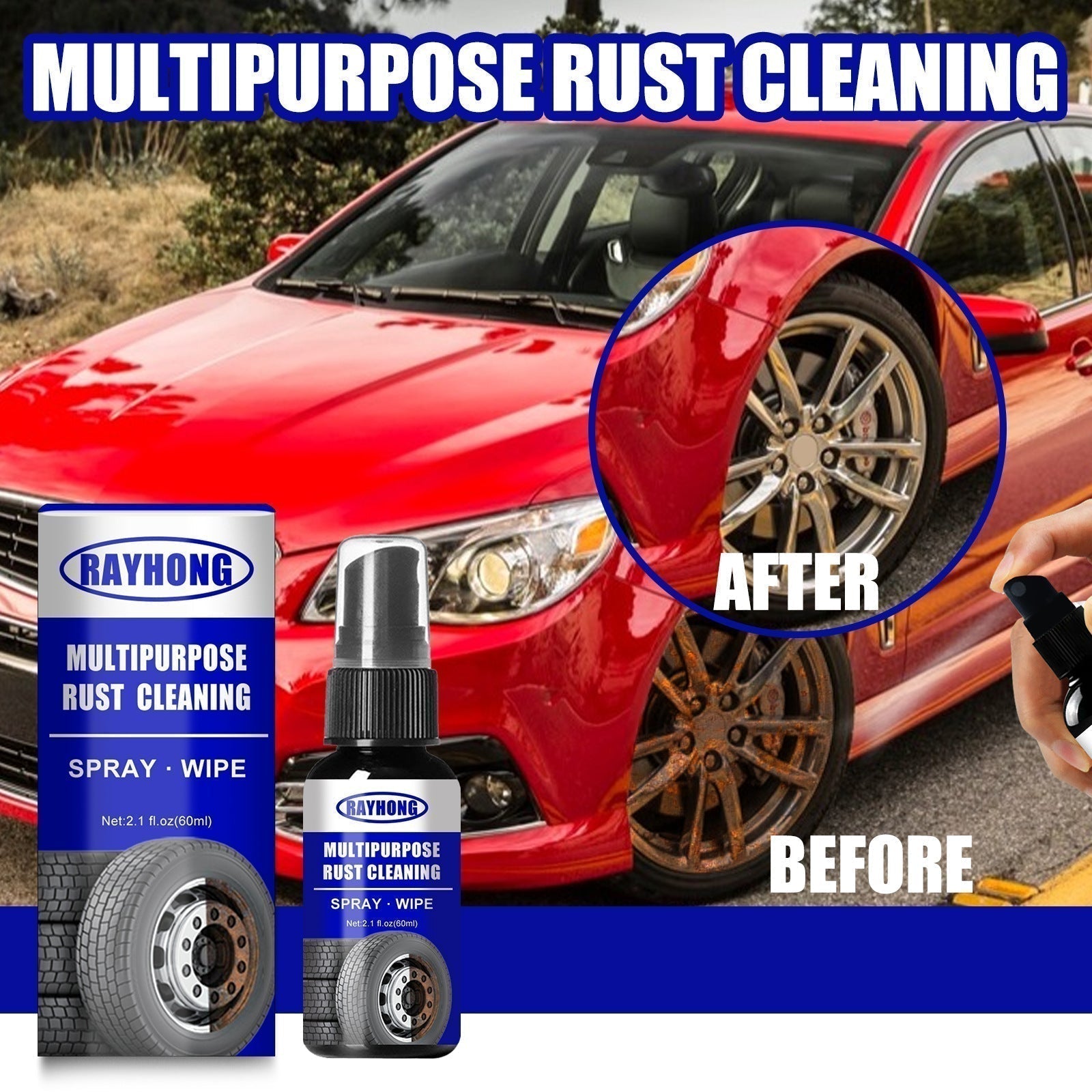 🔥Last Day Promotion 48% OFF-🎁-Multi-functional Metal Anti-rust Lubricant for Automobiles