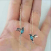 Early Christmas Hot Sale 50% OFF - Ladies Elegant Hummingbird Rhinestone Stud Earrings(Buy 2 get 10% OFF NOW)