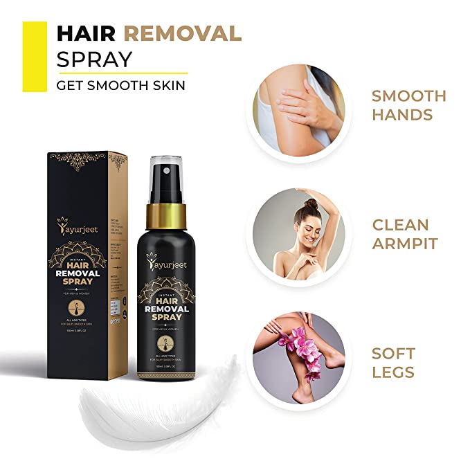 🔥(Last Day Promotion - Save 66% OFF)  Hair Removal Spray  ！！-🔥Buy More,Save More🔥