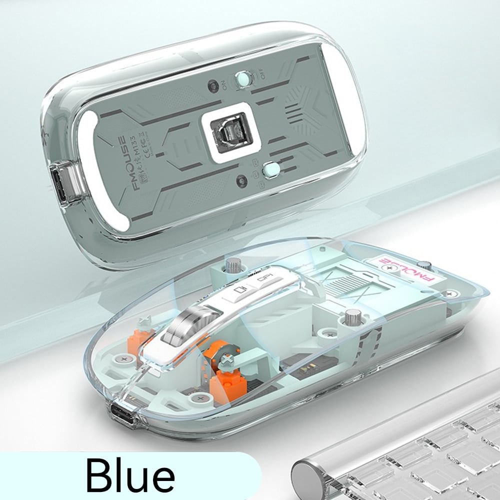 Wireless Bluetooth Transparent Mouse