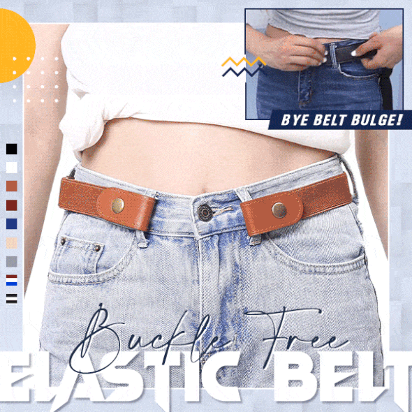 Last Day Sale-Buckle-Free Elastic Belt(🔥Buy 3 get 3 Free🔥)
