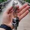 🔥Handmade Piston art skull keychain (Pendant/Flashlight/Bottle Opener)