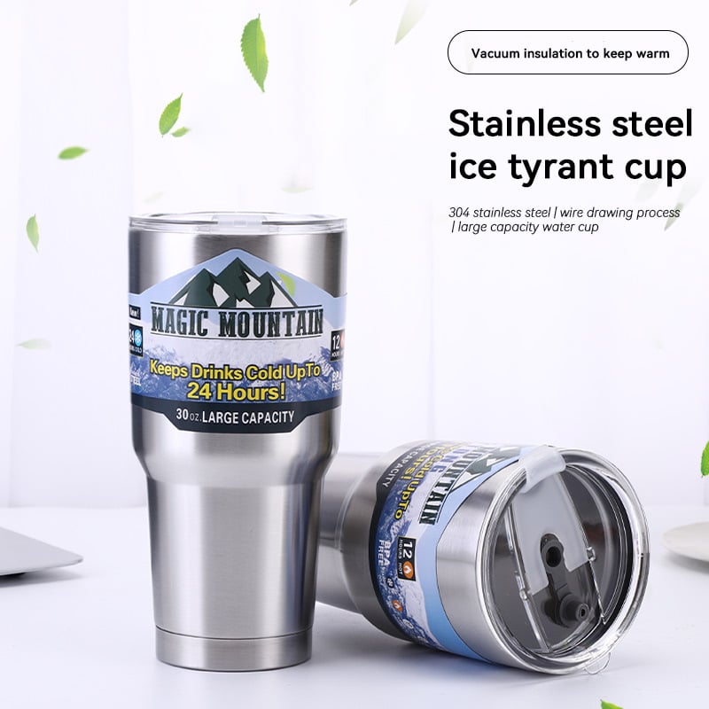 🔥Summer Hot Sale 50% OFF🔥Car Cup 304 Stainless Thermos Steel Flask