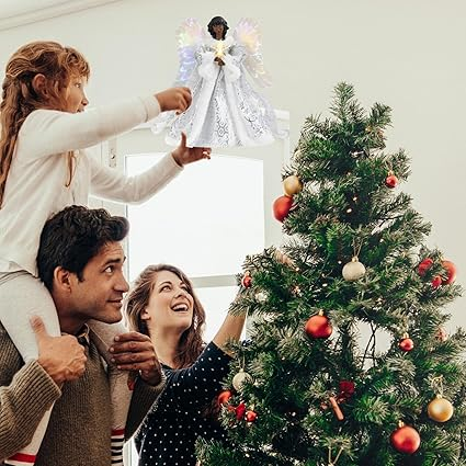 🎄🎅Christmas Presale - 49% OFF🎄Animated Tree Topper - Celestial Angel✨️