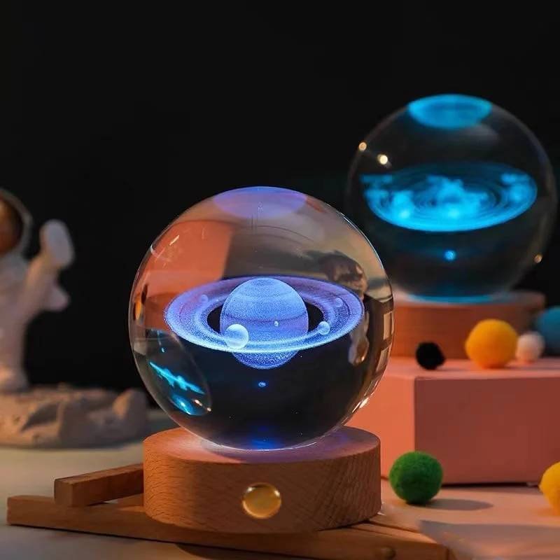 (🔥Last Day Promotion 50% OFF) 3D Planet Crystal Ball - Buy 2 Get Extra 10% OFF & FREE SHIPPING